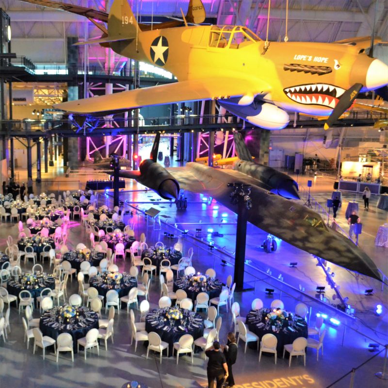 Well Dunn Catering at the Smithsonian Air & Space Museum's Udvar-Hazy Center