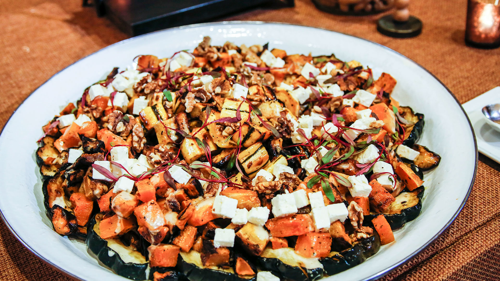 Well Dunn Catering Inauguration Veggies