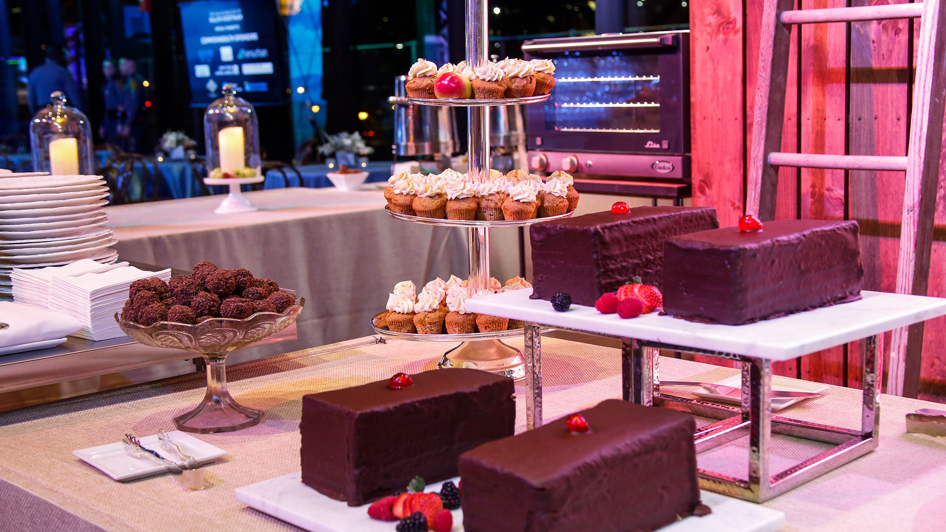 Well Dunn Catering Inauguration Dessert Table